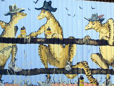 Ozzie outback murals